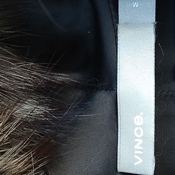 Vince Silver Fox Fur Jacket Medium - Picture 5 of 6